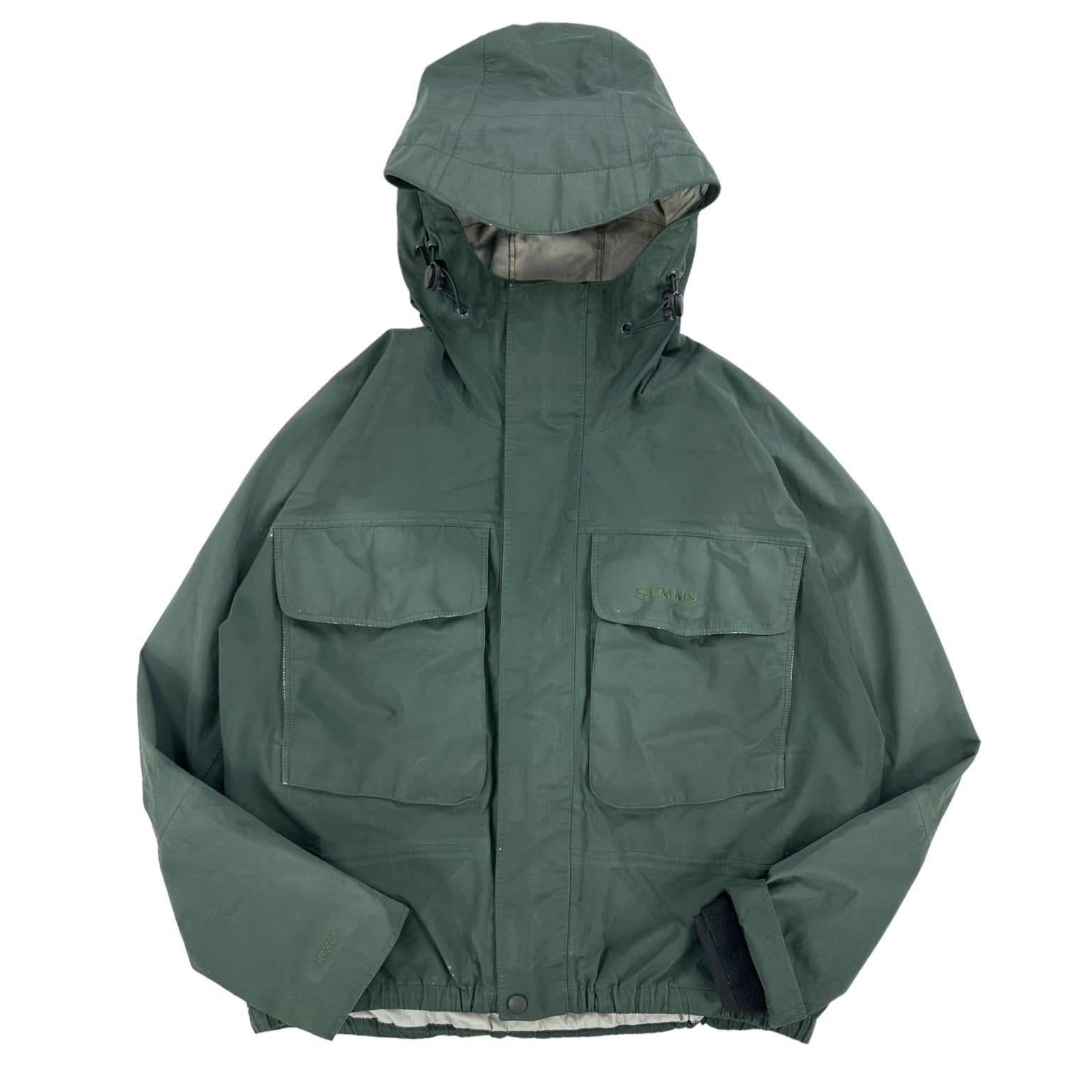 Green Simms Windbreaker 2000s Simms Gore-tex Wading Jacket