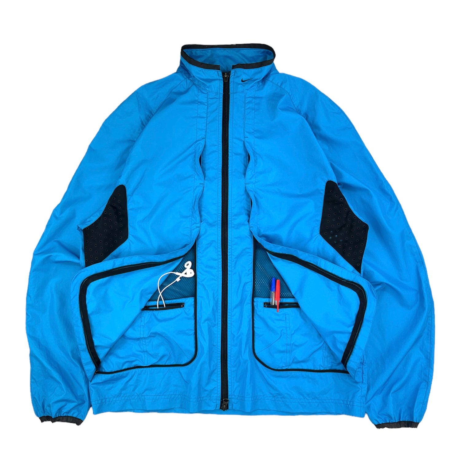 2000s Nike Clima.Fit concealed butterfly pocket jacket