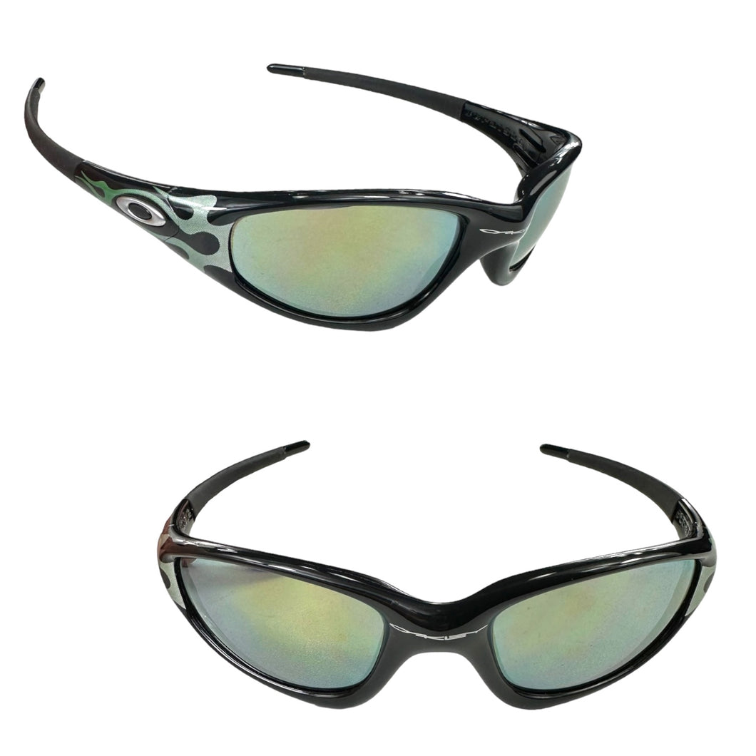2000s Oakley Straight Jacket “Flame”