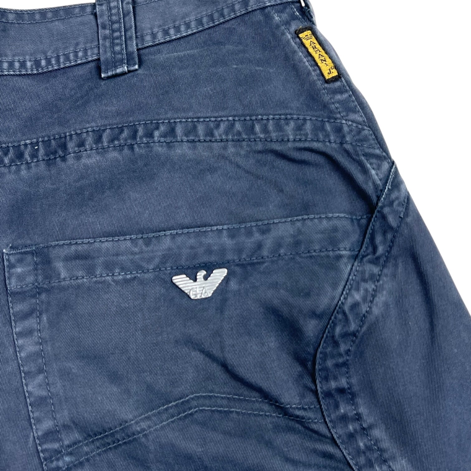 2000s Armani Jeans Articulated Utility Bottoms