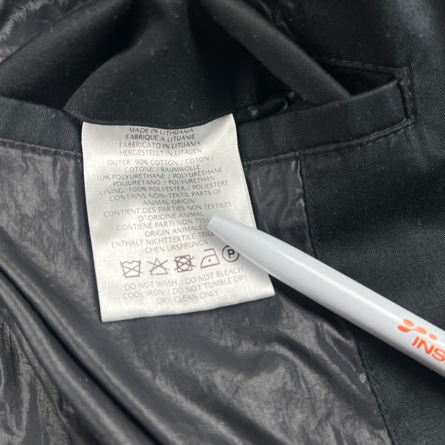 Paul Smith Asymmetrical Zip Long Jacket