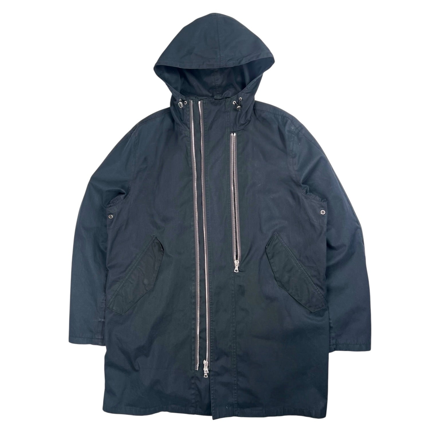 Paul Smith Asymmetrical Zip Long Jacket