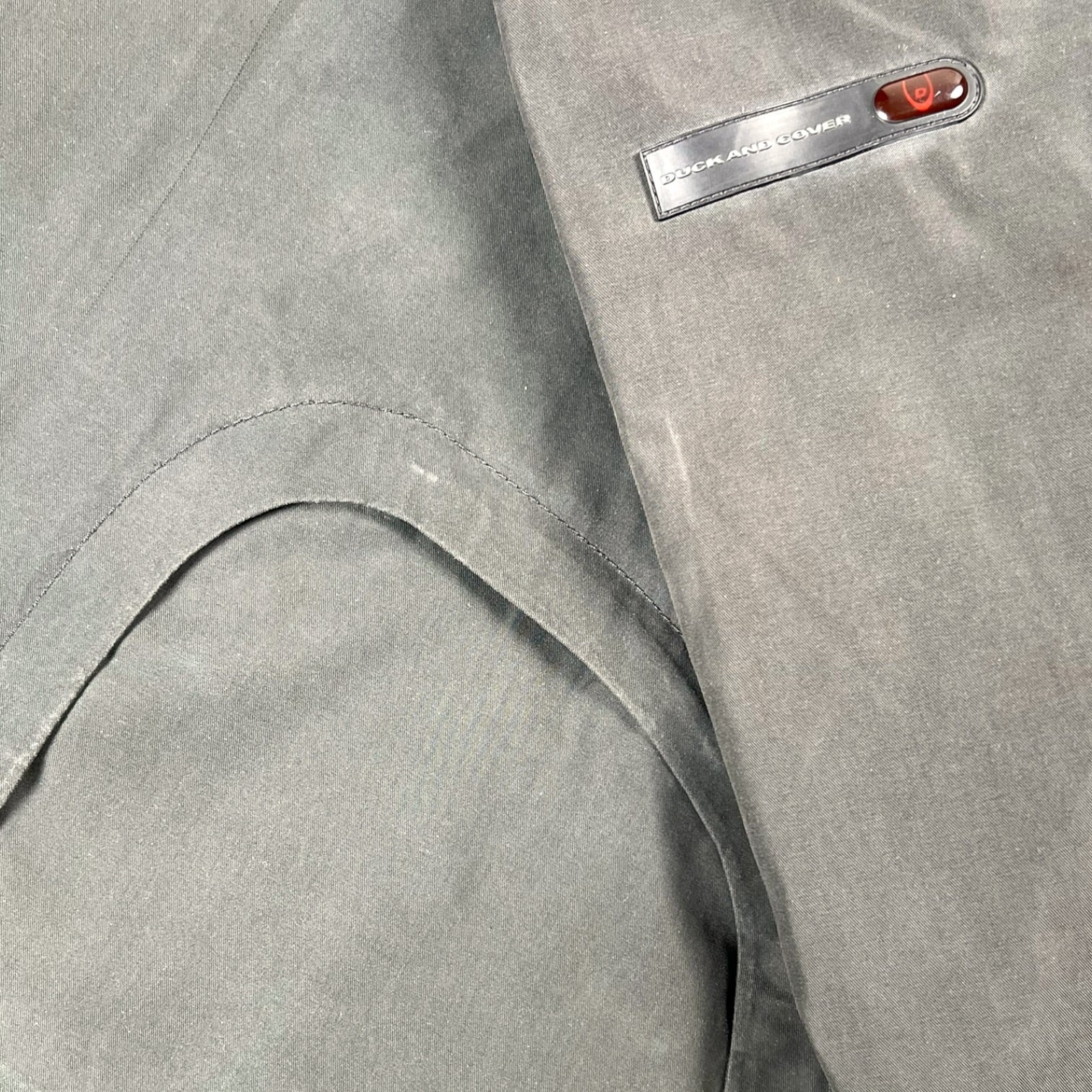 2000s Duck And Cover "Egg Cell Rip-off" Smock Jacket