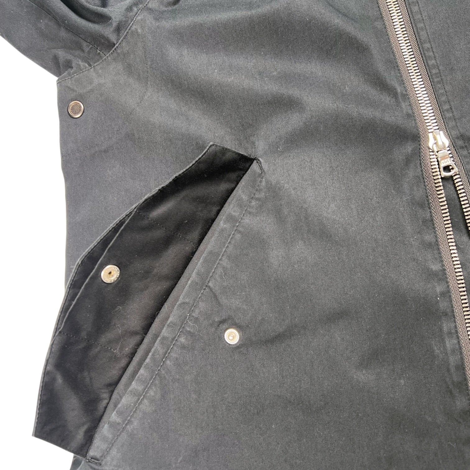 Paul Smith Asymmetrical Zip Long Jacket