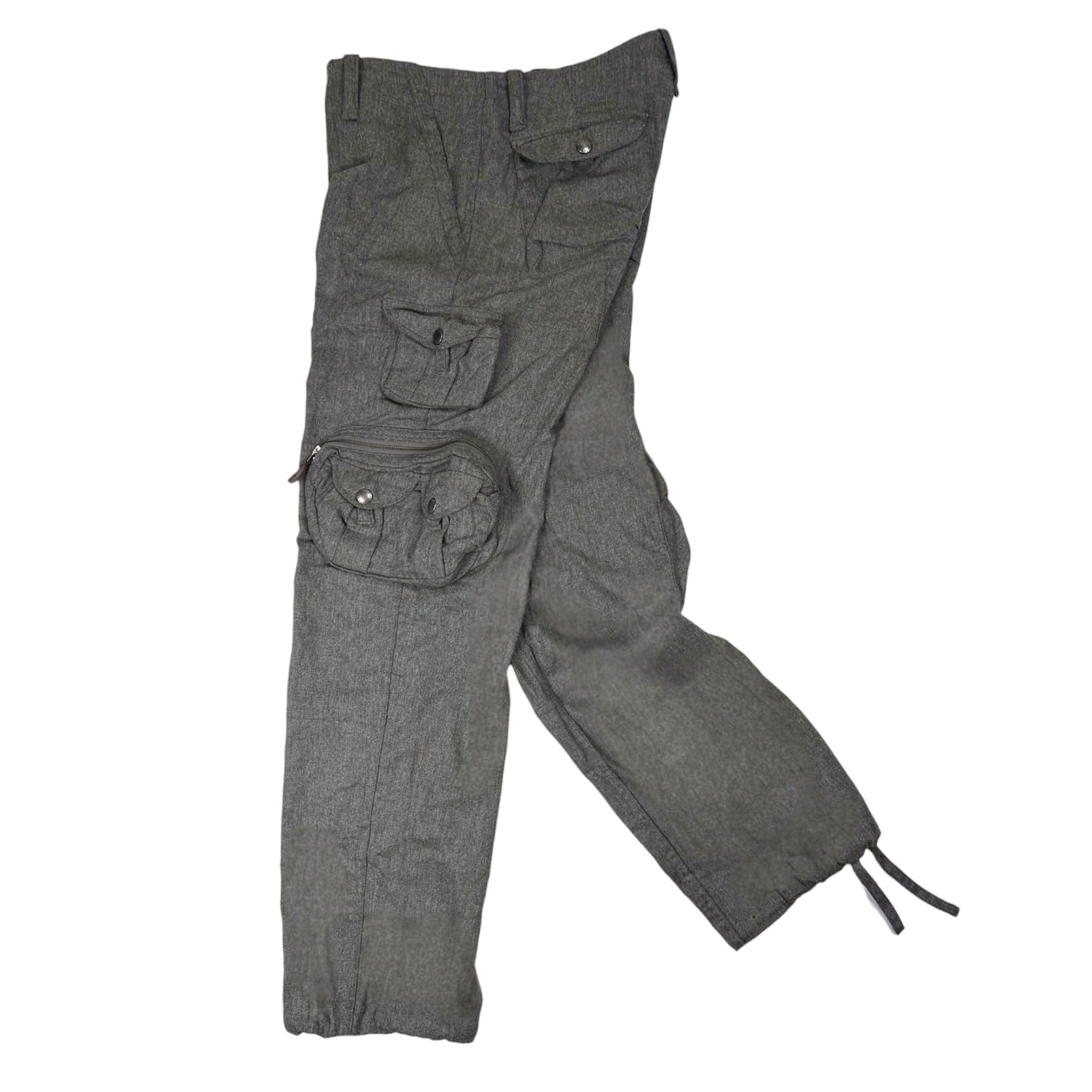 Polo Ralph Lauren Wool Multi-pocket Cargo Bottoms