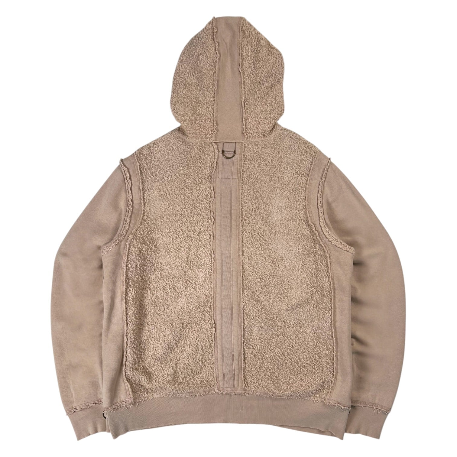 2000 Marithè François Girbaud Terry Paneled Zip Hoodie