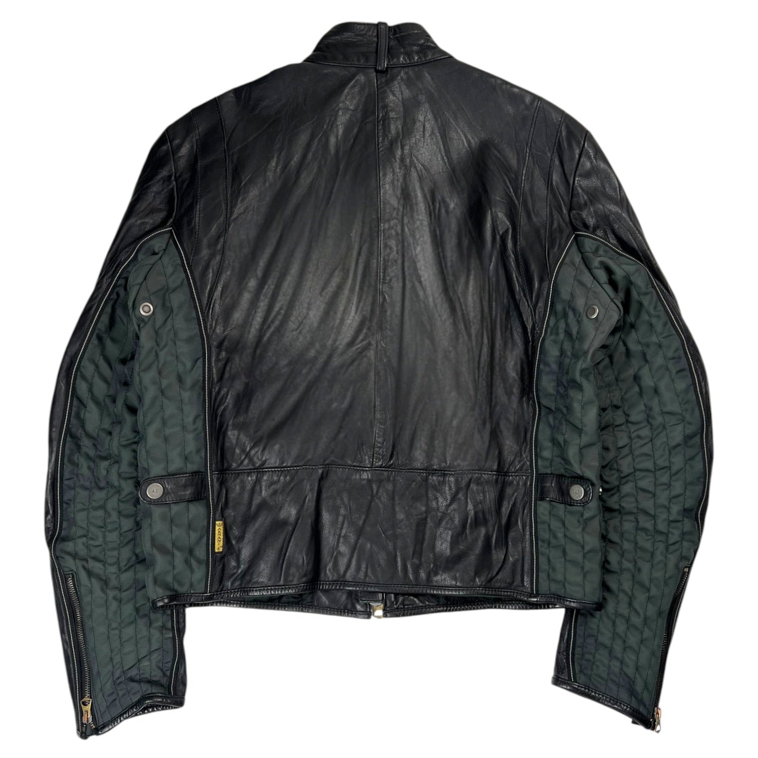 2000s Armani Jeans Leather Jacket