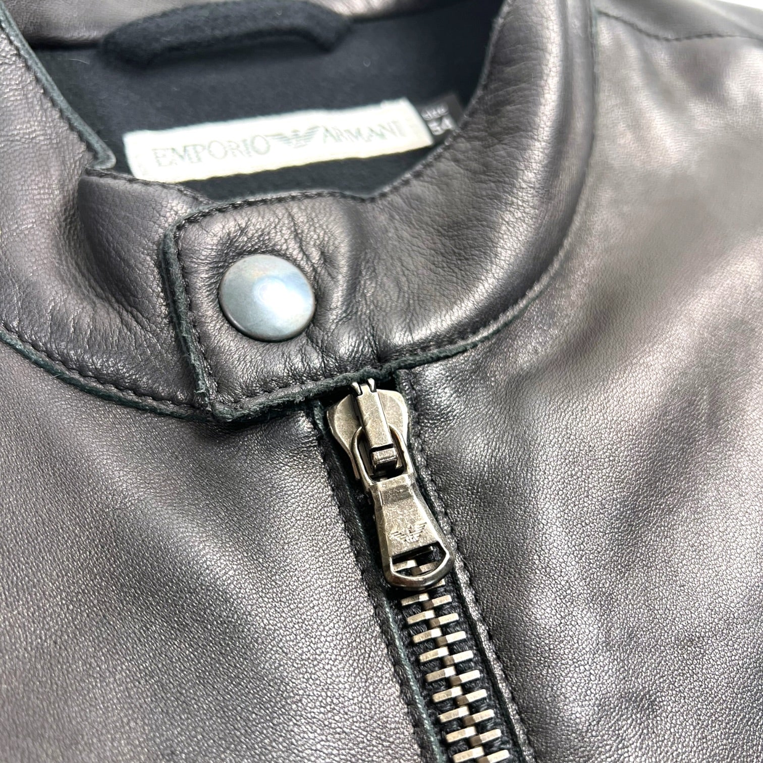 FW1999 Emporio Armani Leather Jacket