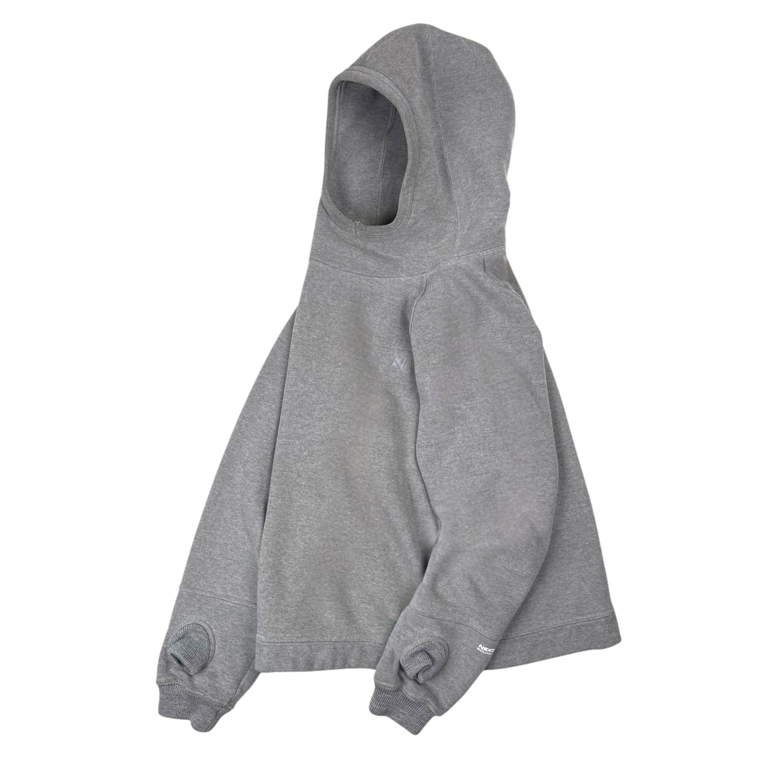 2000s Nexd Funnel Neck Hoodie with Integrated Thumb Holes