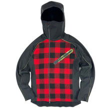 Load image into Gallery viewer, 2000s Griffin Woolrich Plaid Ninja Jacket
