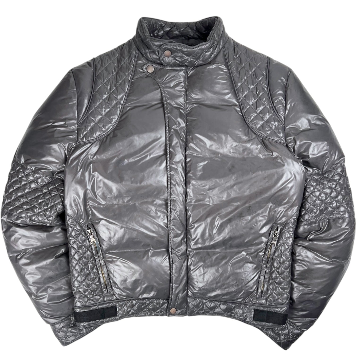 2000s Neil Barrett Panelled Puffer Jacket