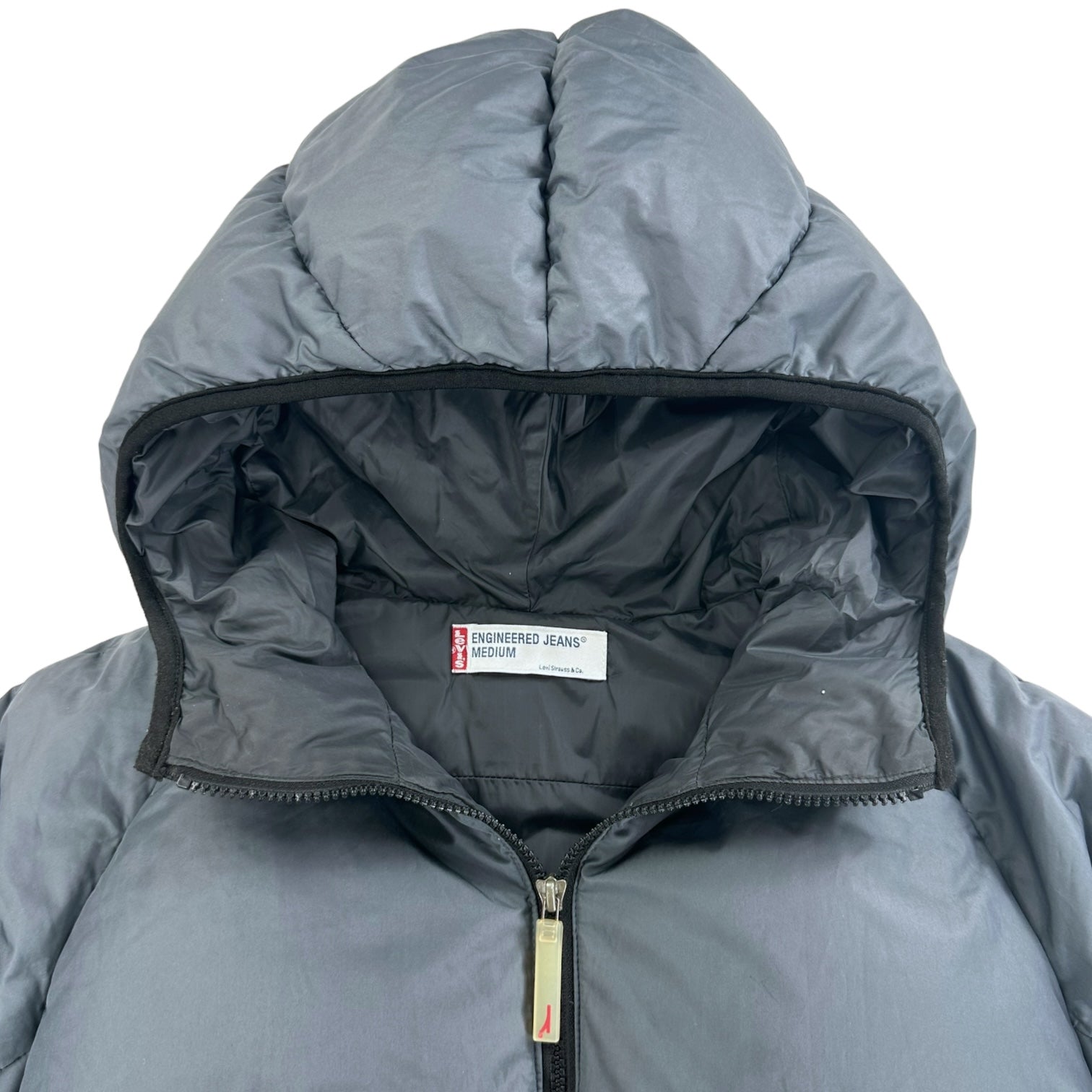 2000s Levi's Engineered jeans panelled down puffer jacket – insidetag