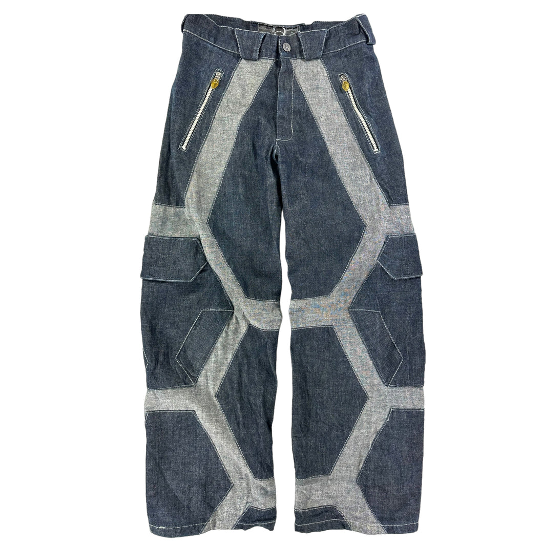 2000s Cyberdog Panelled Cargo Jeans
