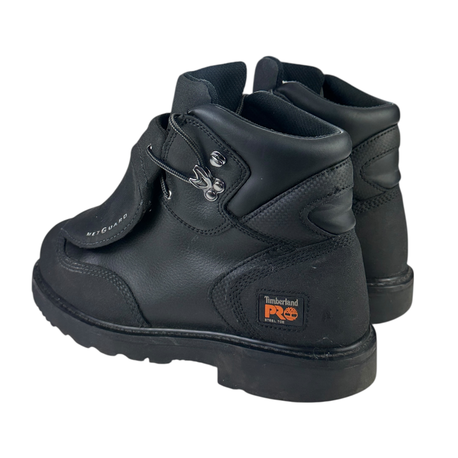 Timberland PRO メンズ 40000 MetGuard 6インチ スチールトゥブーツ, ブラック, 10.5 Wide Timberland PRO メンズ 40000 MetGuard 6インチ スチールトゥブーツ