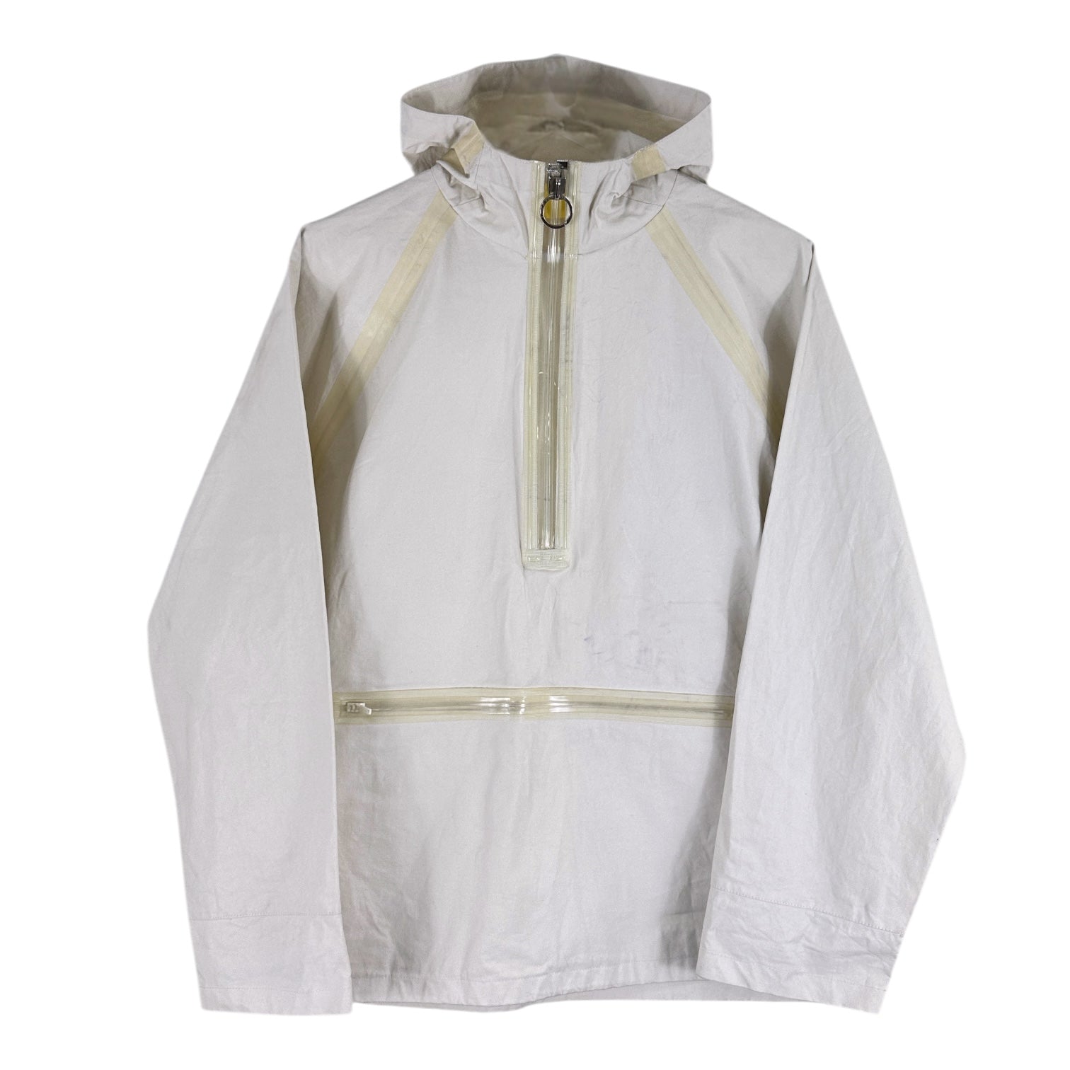 2000s Mandarina Duck Taped Seam PVC Zip Pullover Jacket