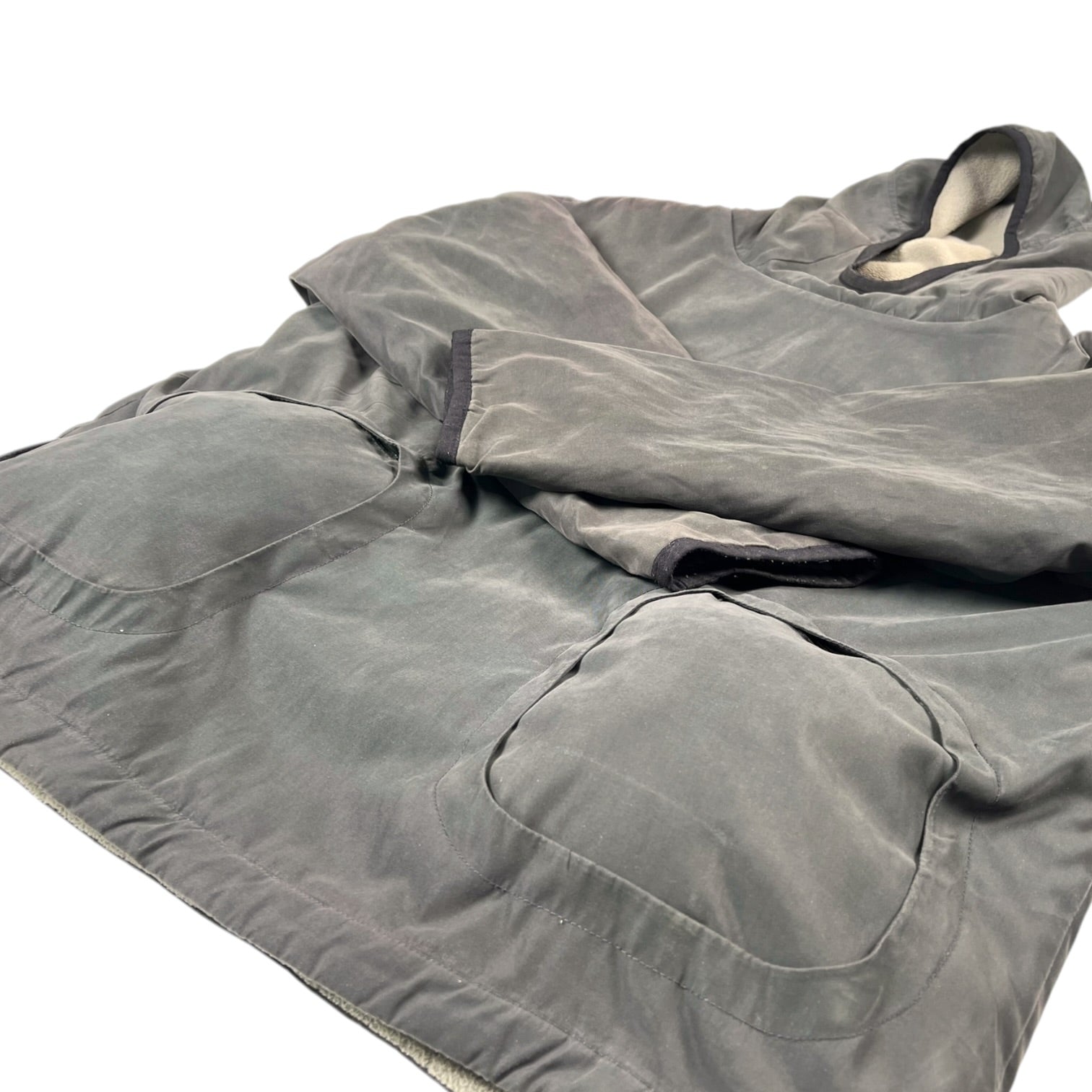 2000s Duck And Cover "Egg Cell Rip-off" Smock Jacket