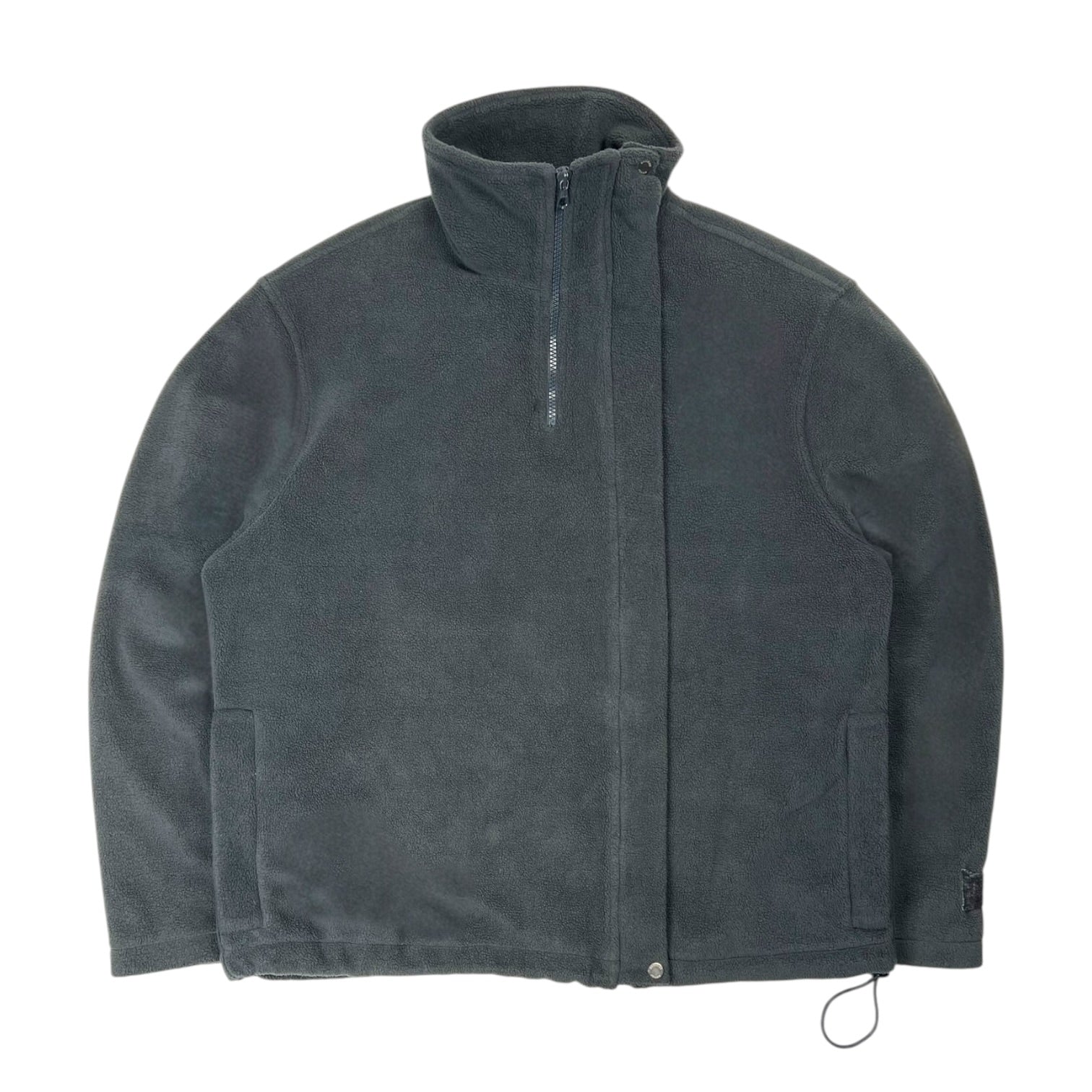 2000s Moschino Assymetric Zip Fleece