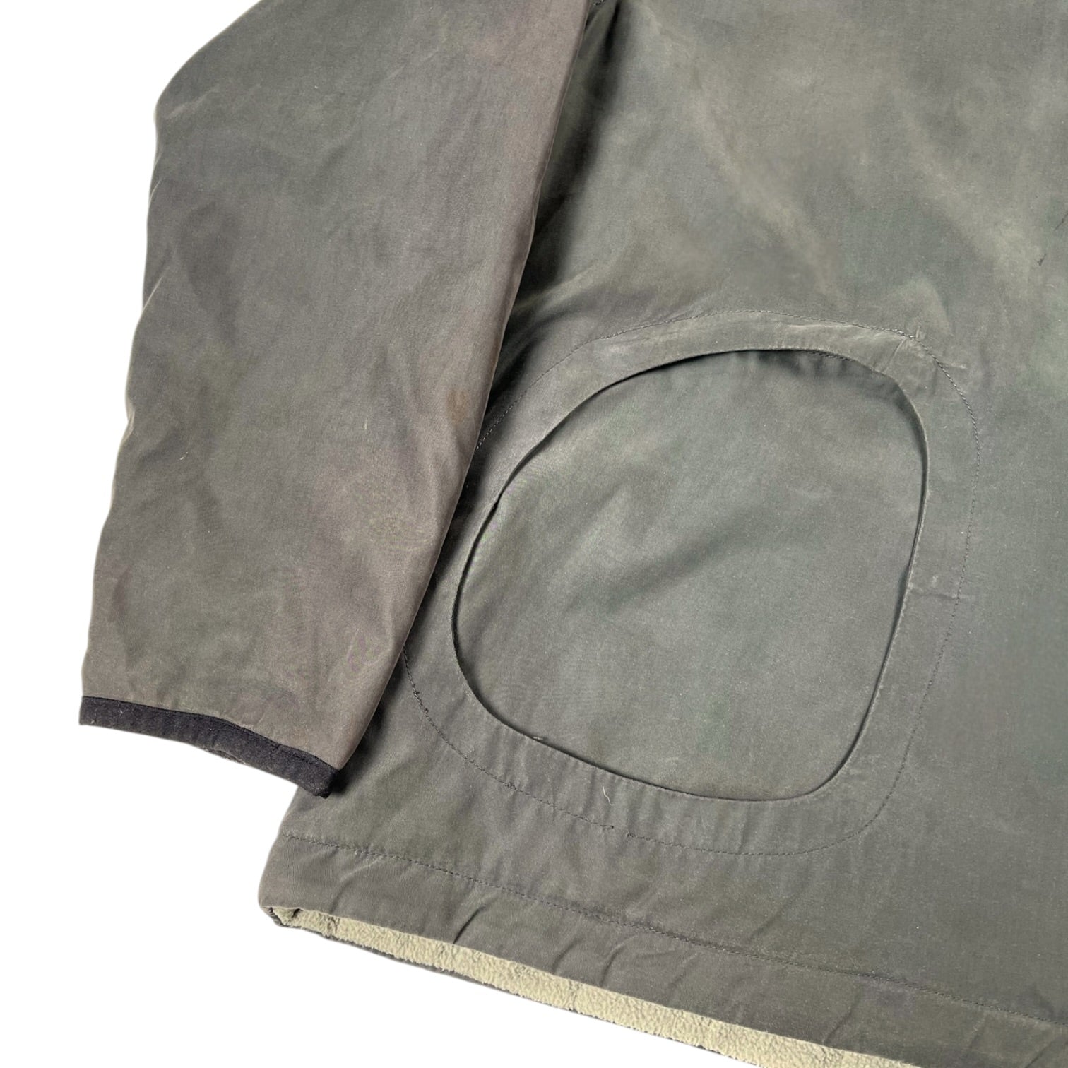 2000s Duck And Cover "Egg Cell Rip-off" Smock Jacket