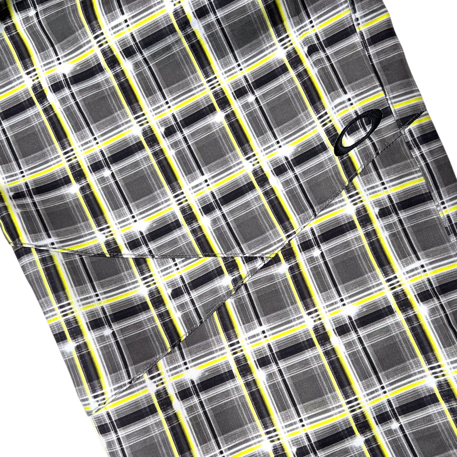 Technical Plaid Trousers