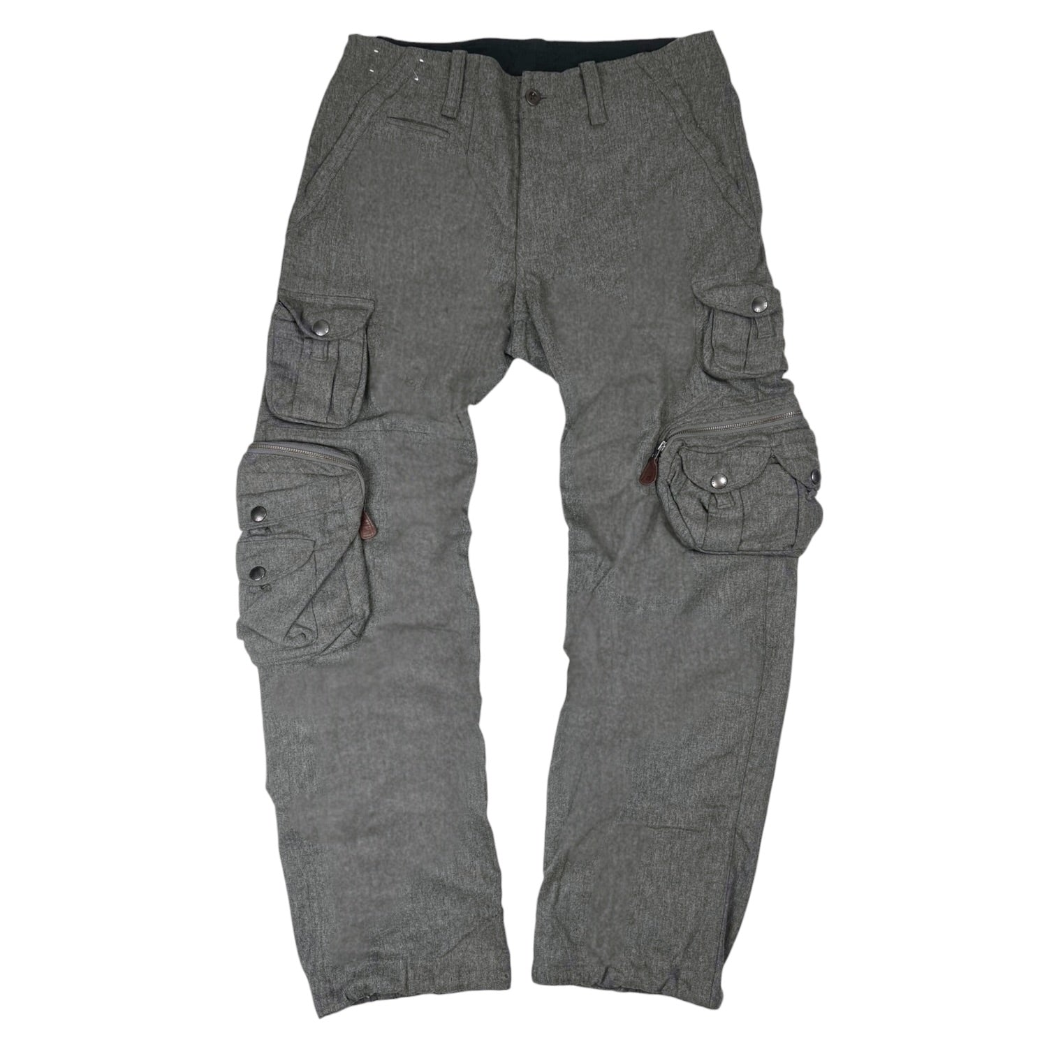 Polo Ralph Lauren Wool Multi-pocket Cargo Bottoms