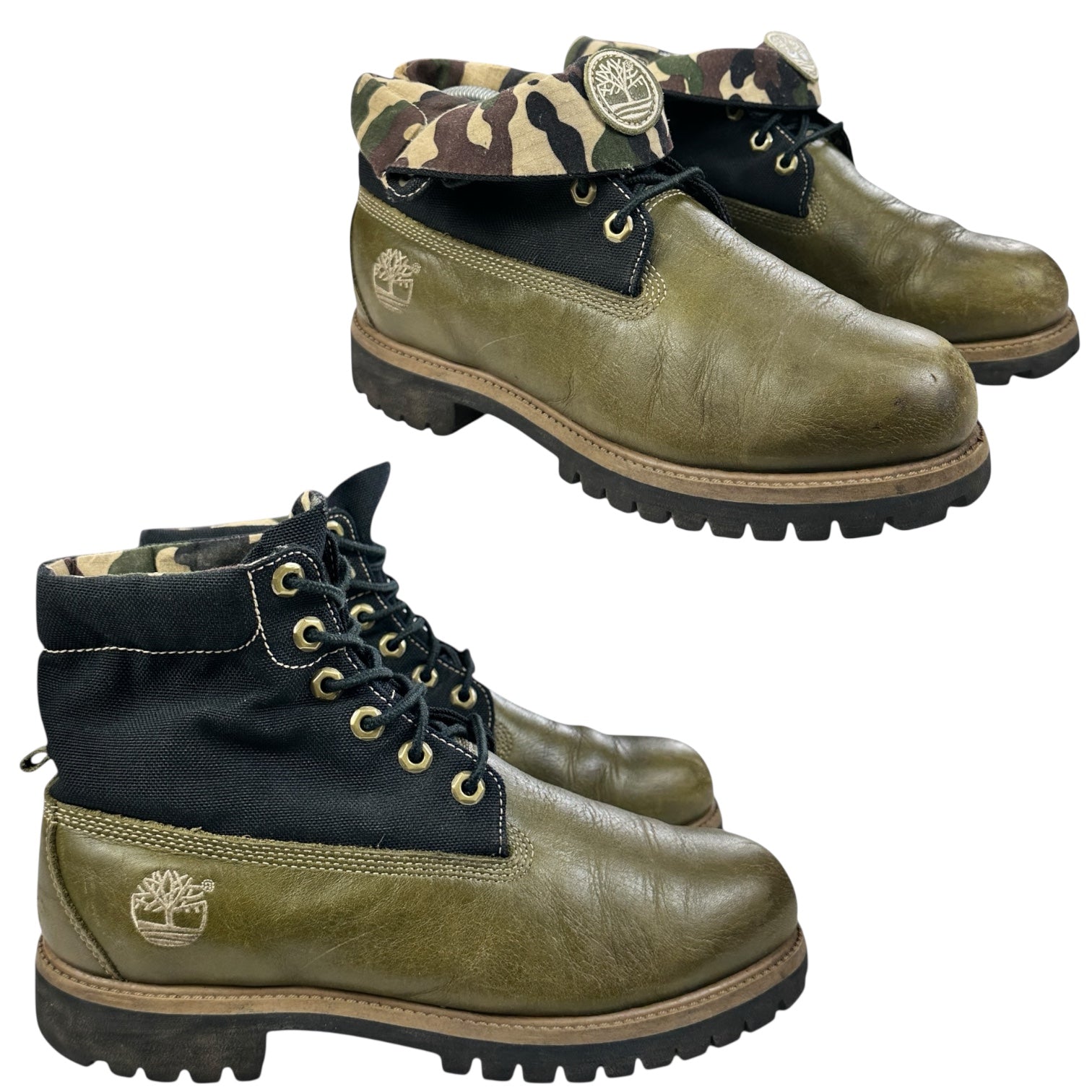 2000s Timberland Roll-top Boots