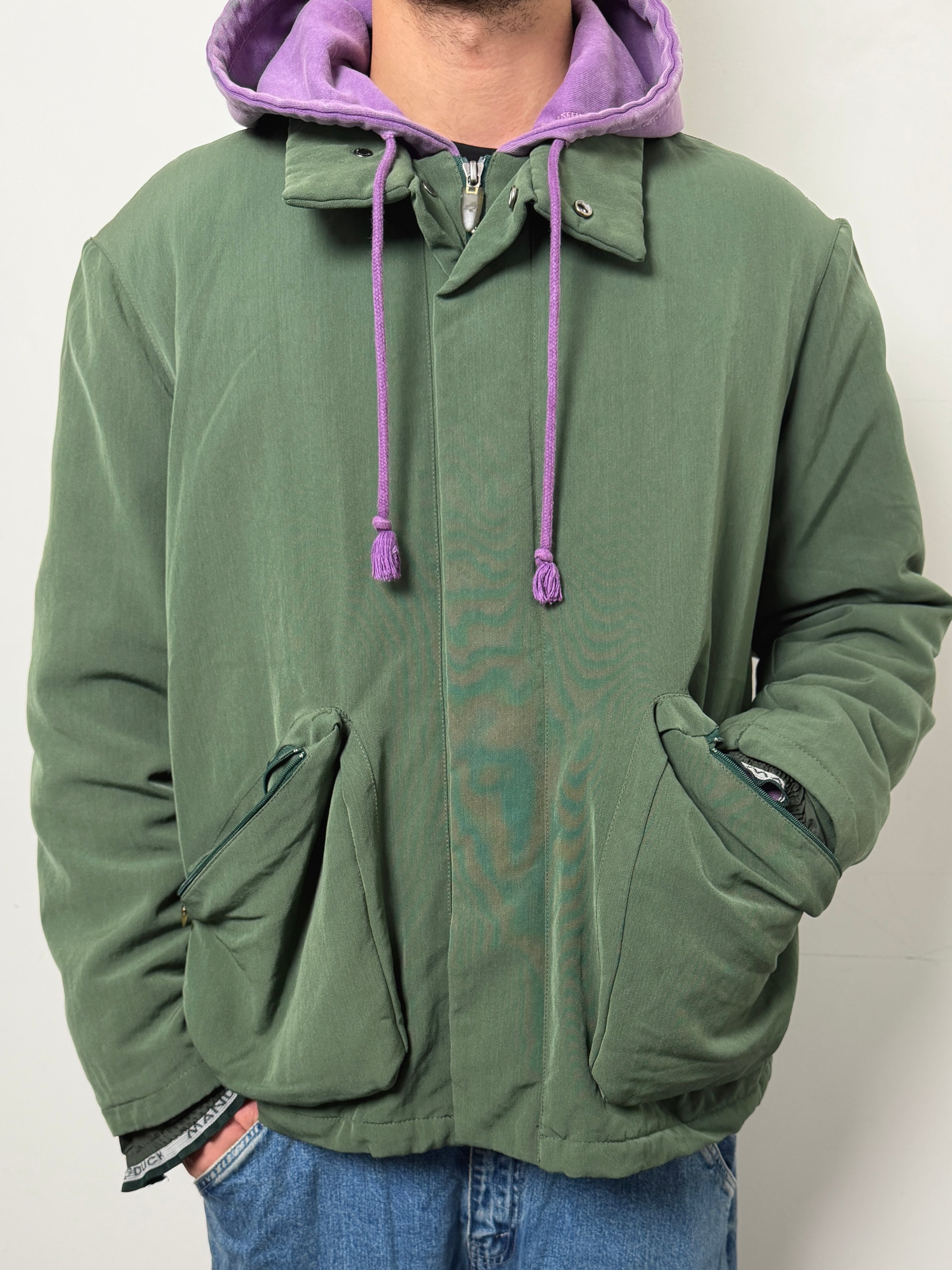 1990's Mandarina Duck Egg Cell Jacket