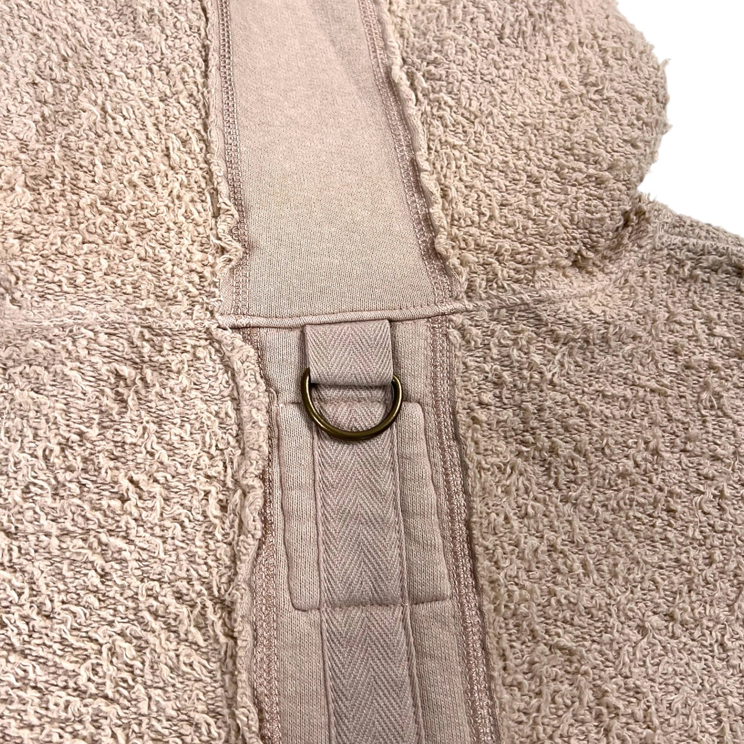 2000 Marithè François Girbaud Terry Paneled Zip Hoodie