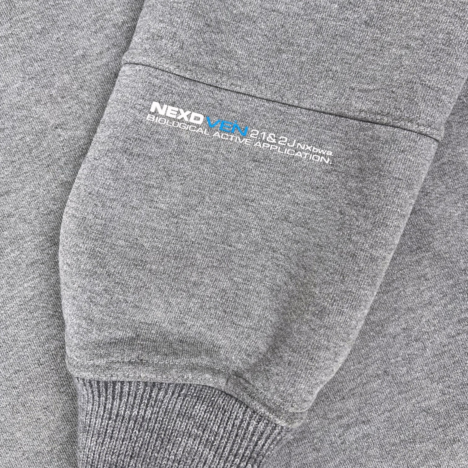 2000s Nexd Funnel Neck Hoodie with Integrated Thumb Holes