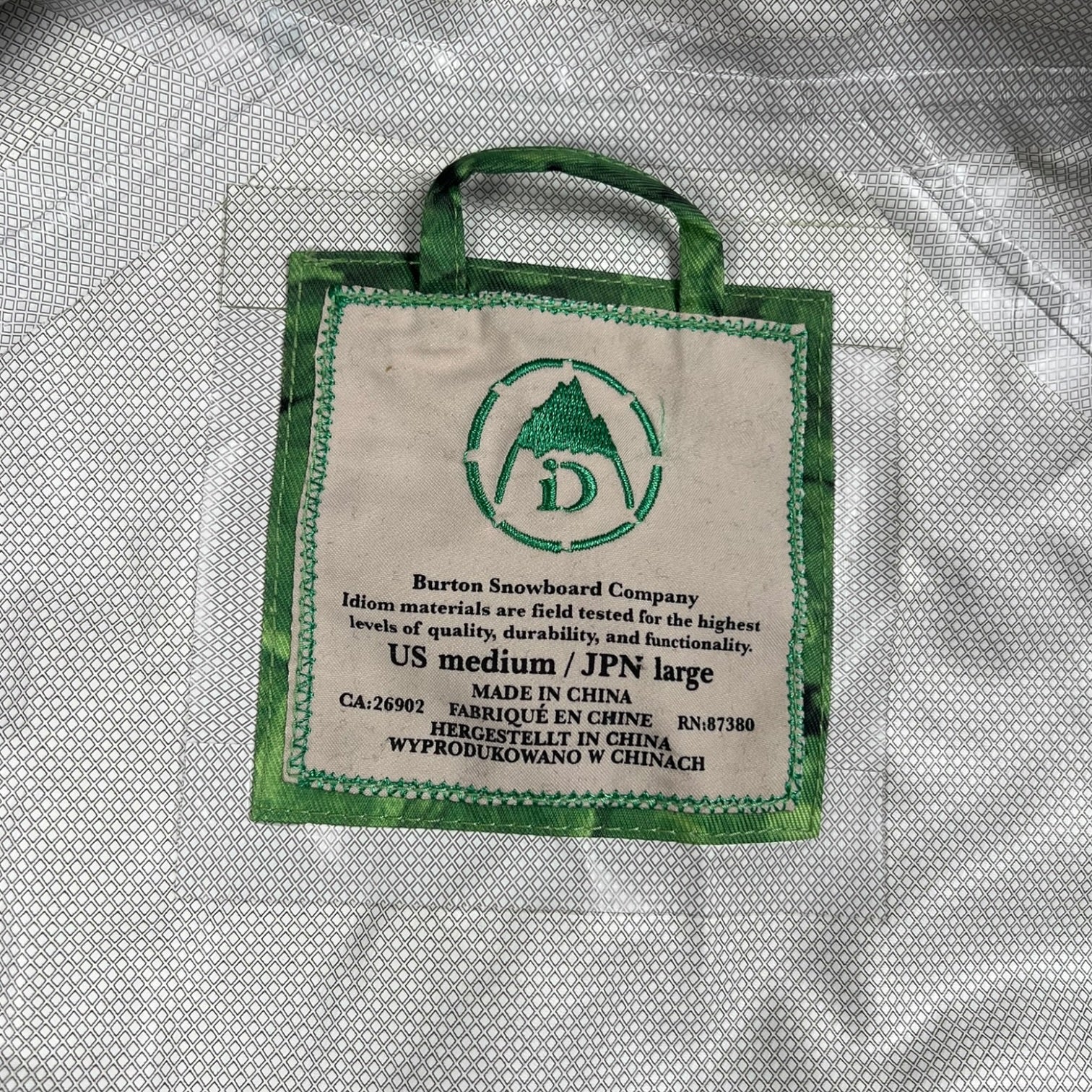 2009 Burton iDiom Leaf Printed Shell Jacket