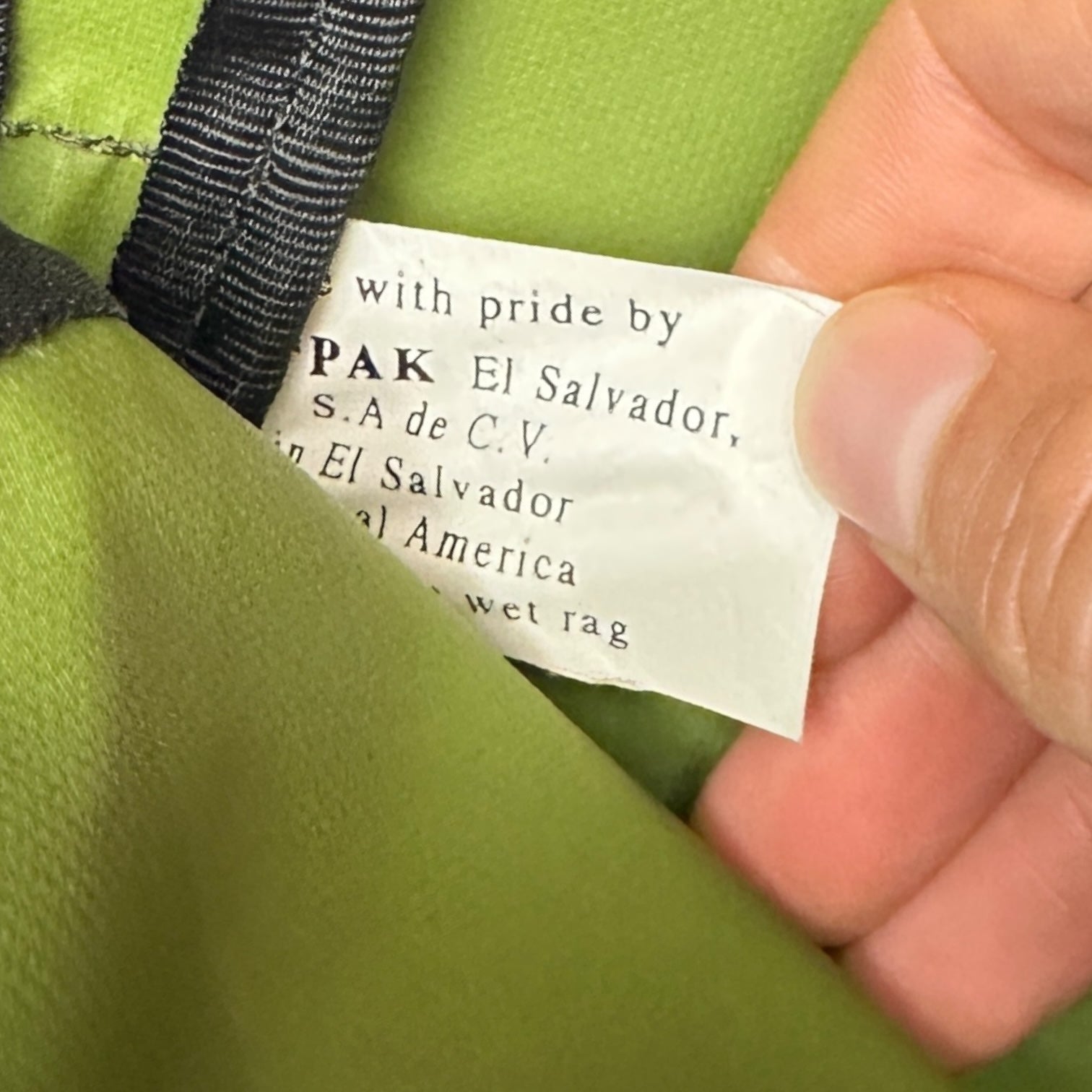 2000s YakPak 45” Record Origami Bag