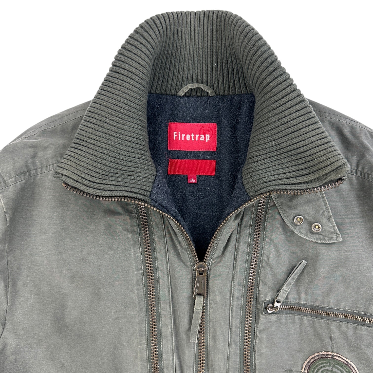 2000s Firetrap “UK Brand” Stealth Pocket Jacket