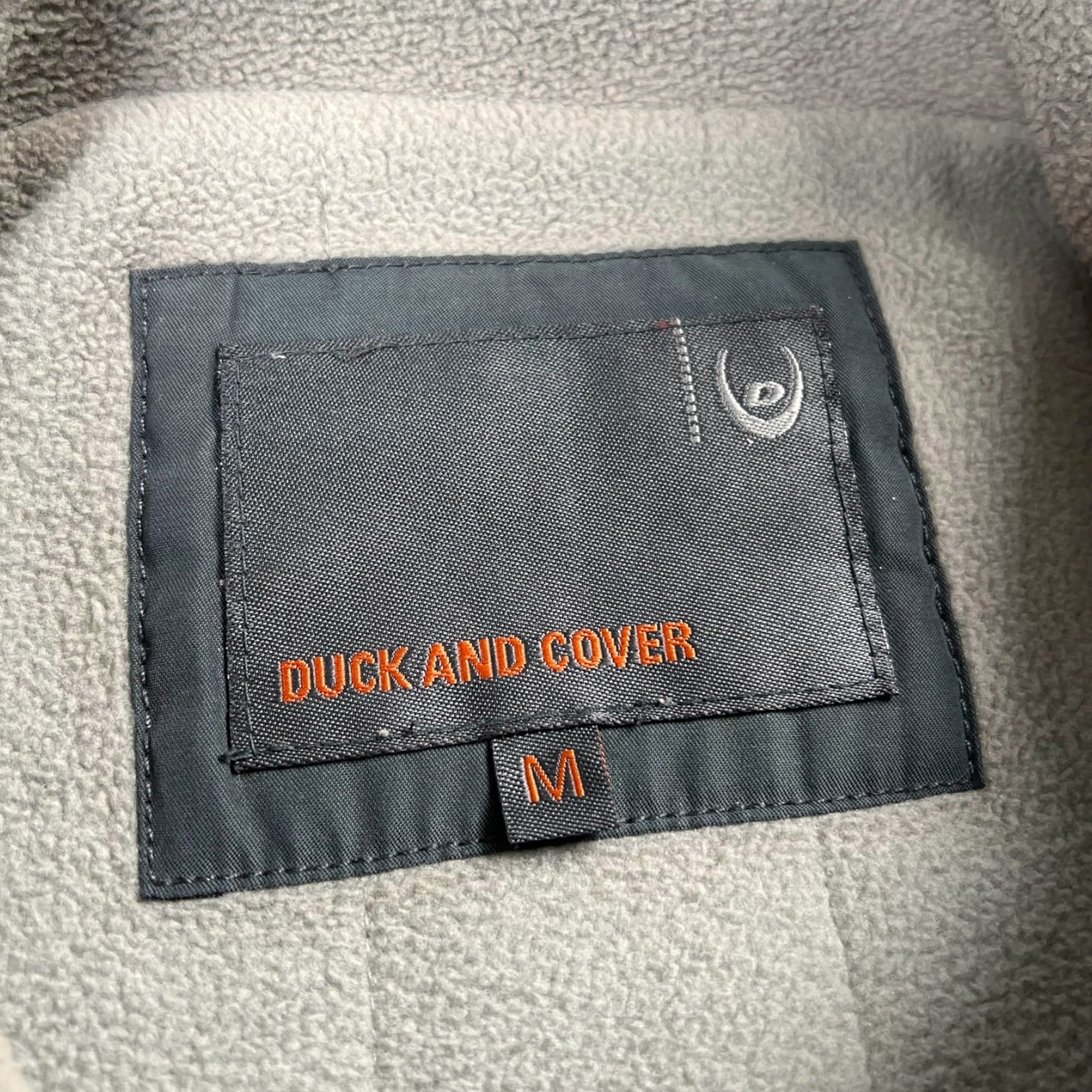 2000s Duck And Cover "Egg Cell Rip-off" Smock Jacket