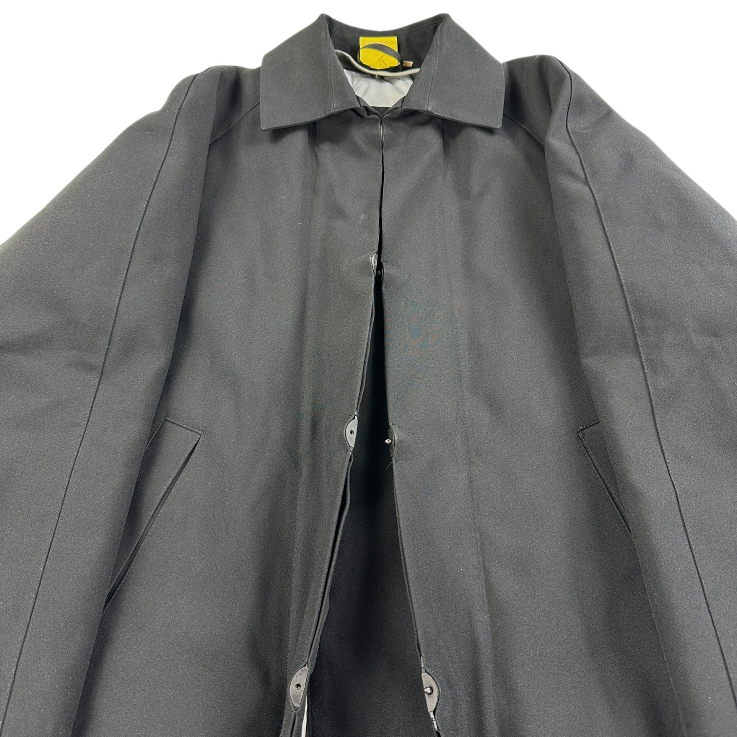 00s MANDARINA DUCK　Melange Wool Coat Mandarina Duck Cotton Blend Coat (2000s) – VILIS VINTAGE