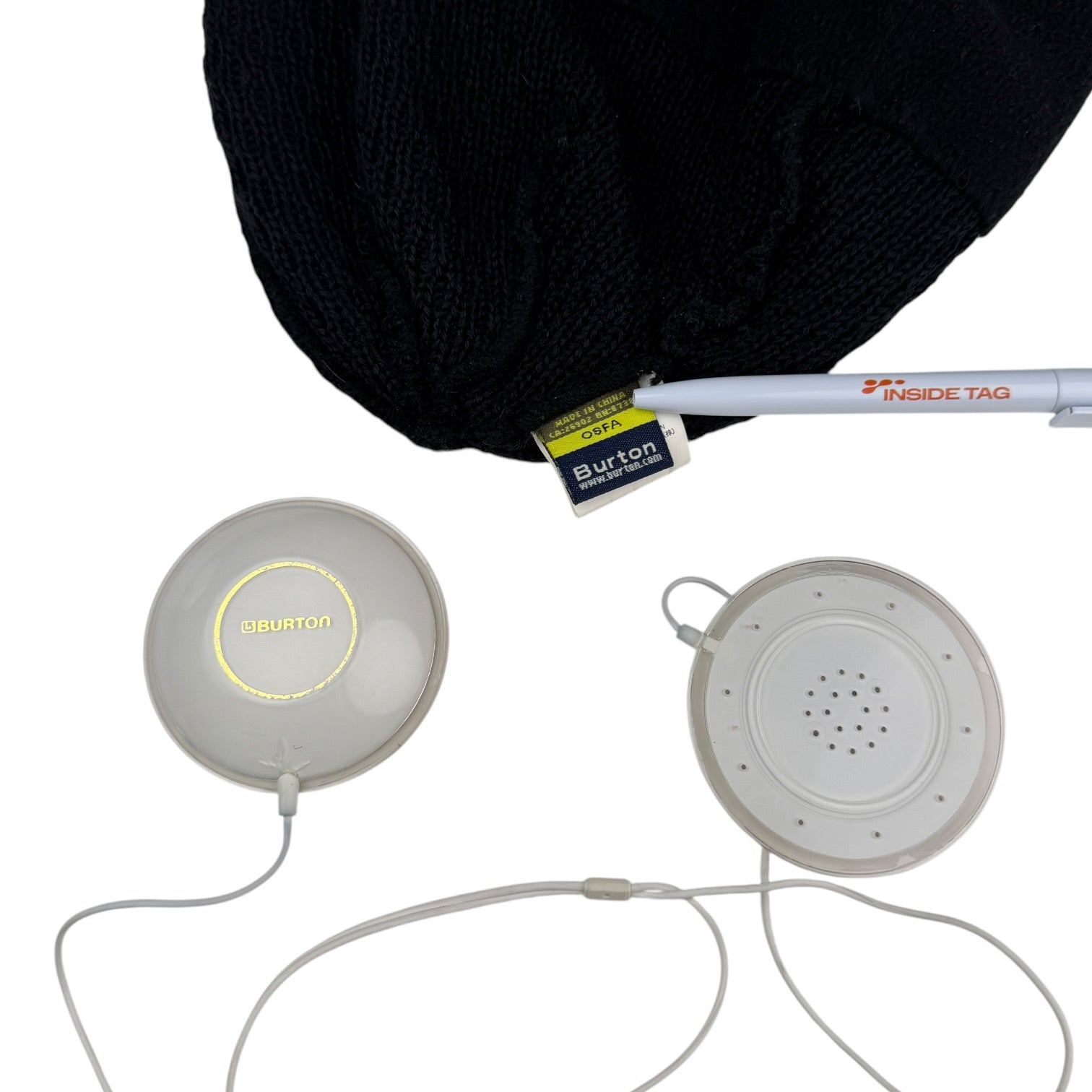 2000s Burton Integrated Wire Headphone Earflap Beanie – insidetag