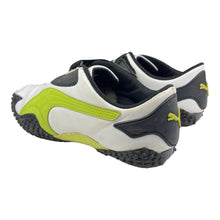 Load image into Gallery viewer, 2000s Puma Mostro UK7.5 Leather Wht/Lime
