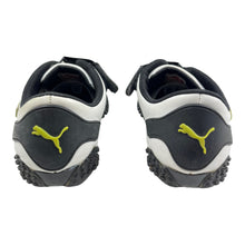 Load image into Gallery viewer, 2000s Puma Mostro UK7.5 Leather Wht/Lime
