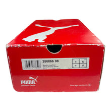 Load image into Gallery viewer, 2005 Puma Mostro UK8 Leather Wht/Slvr
