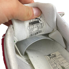 Load image into Gallery viewer, 2007 Puma Mostro UK8 Leather Wht/red/gum
