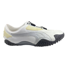 Load image into Gallery viewer, 2005 Puma Mostro UK8 Leather Wht/Slvr
