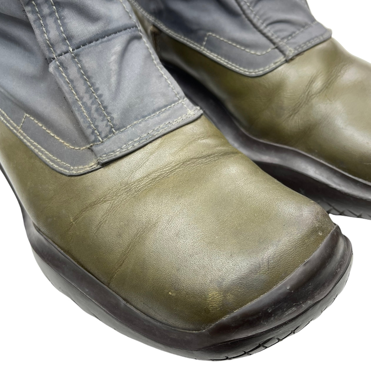 Prada 19AW Square toe leather shoes セール価格で購入 メンズ | bca ...