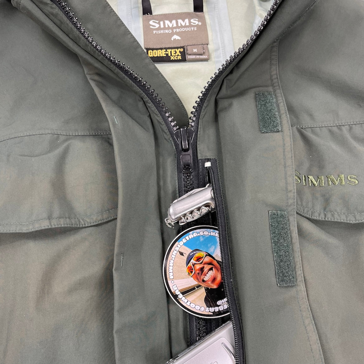 00s Simms Wading Fishing Jacket