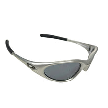 Load image into Gallery viewer, 2000s Oakley Minute 1.0 silver FMJ black iridium sunglasses
