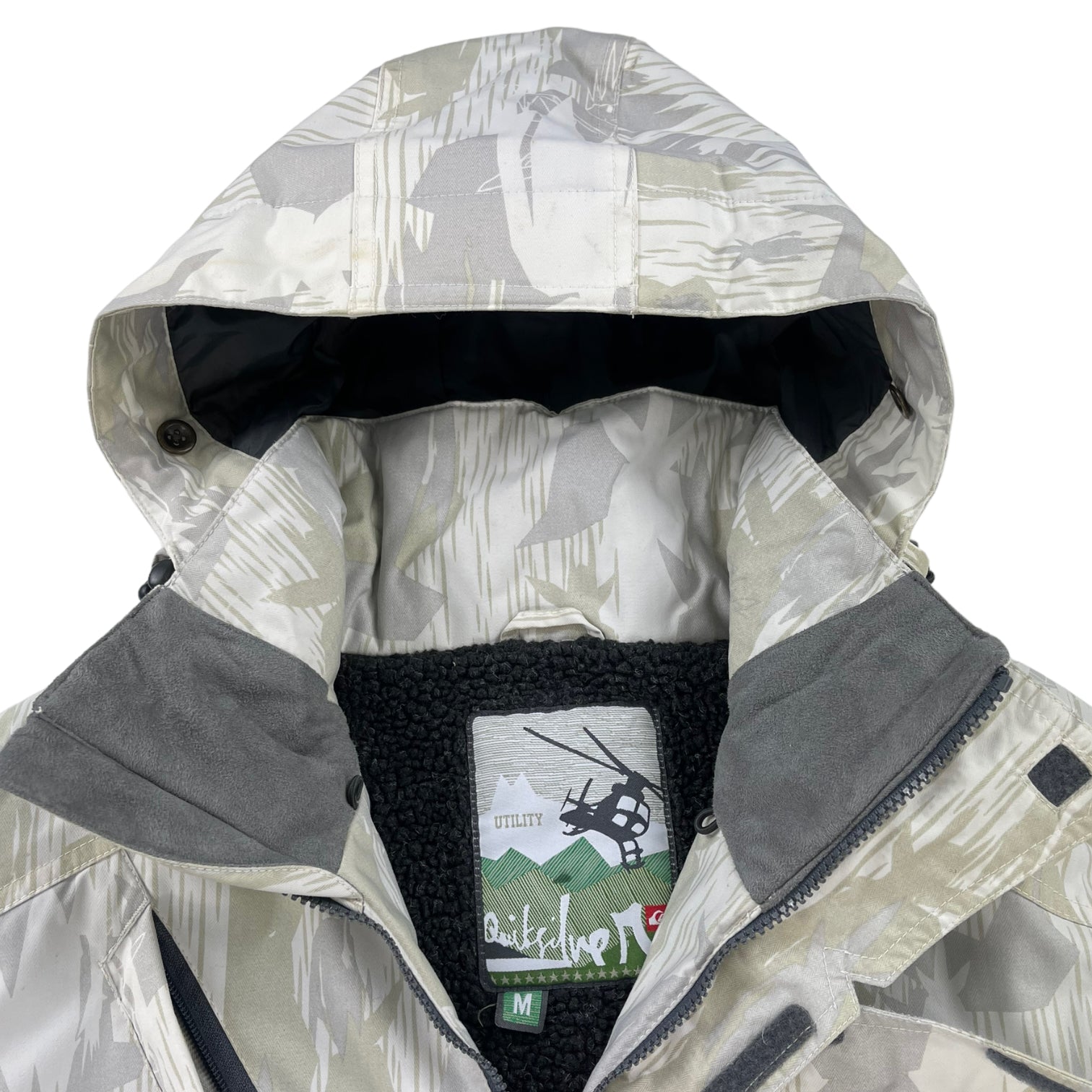 2007 Quicksilver x Futura Fu Splinter DPM Antarctica Jacket size Medium