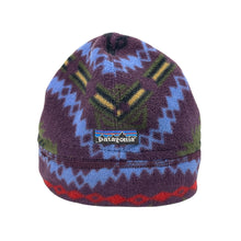 Load image into Gallery viewer, 1994 Sacajawea blackberry Patagonia fleece beanie
