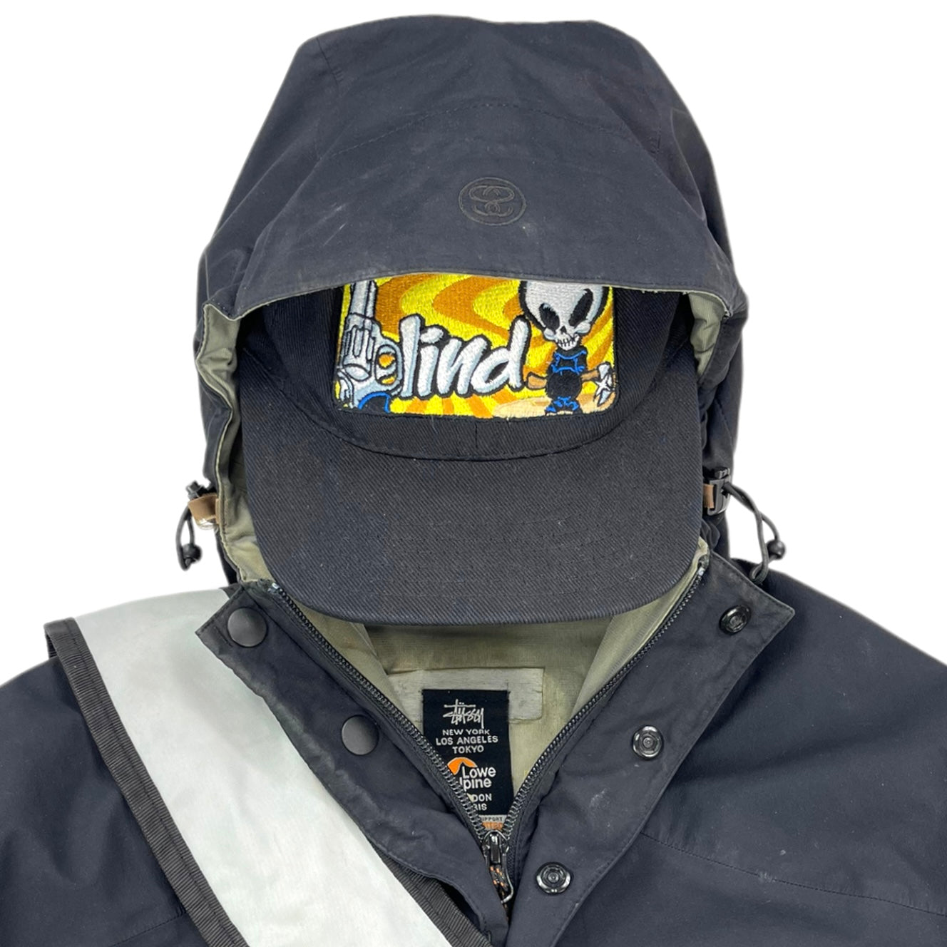 2011 Stussy x Lowe Alpine Gore-tex jacket – insidetag