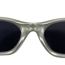 Load image into Gallery viewer, 2000s Oakley Minute 1.0 silver FMJ black iridium sunglasses
