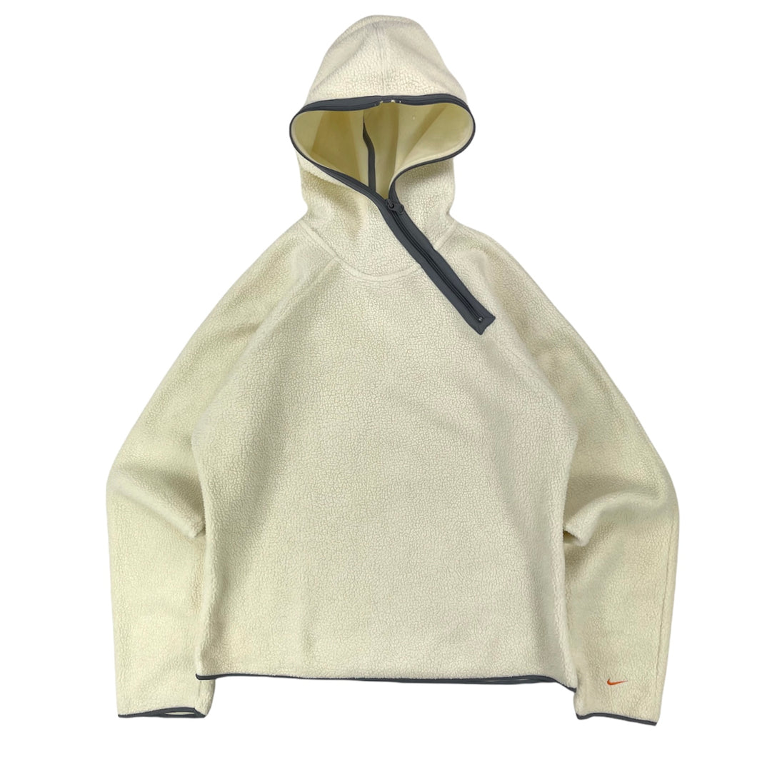 2000s Nike Deep pile asymmetrical hoodie