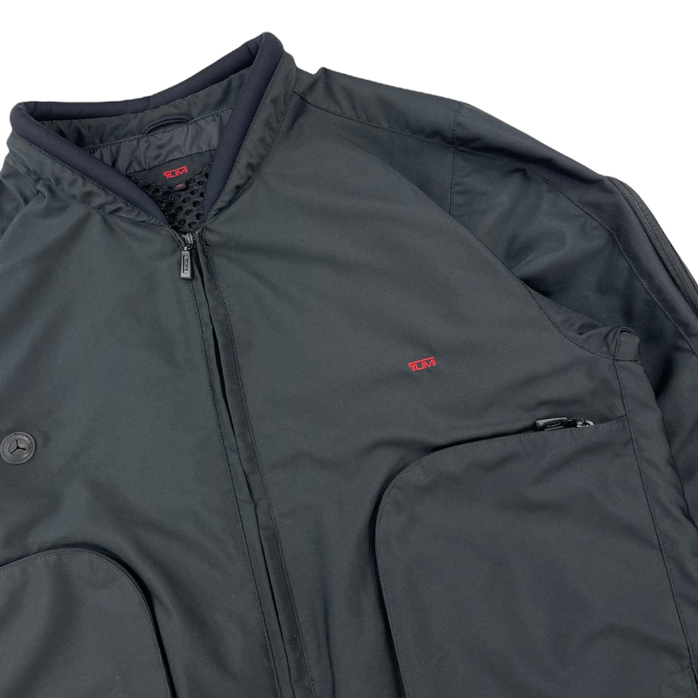 Tumi travel jacket – insidetag