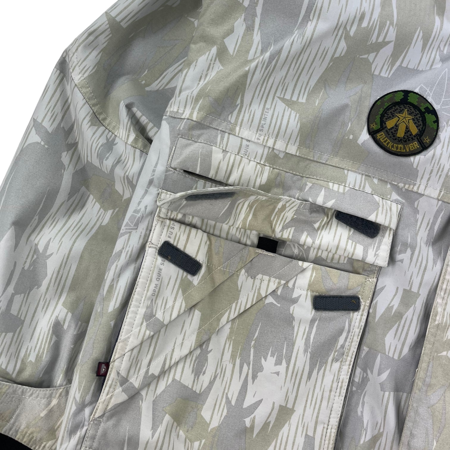 2007 Quicksilver x Futura Fu Splinter DPM Antarctica Jacket size Medium