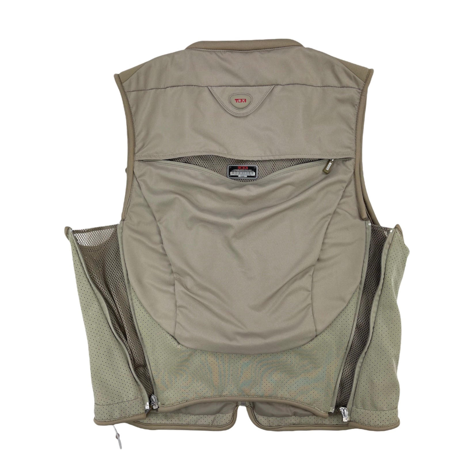トップス 00's TUMI Technical Travel Vest Archive Tumi Travel